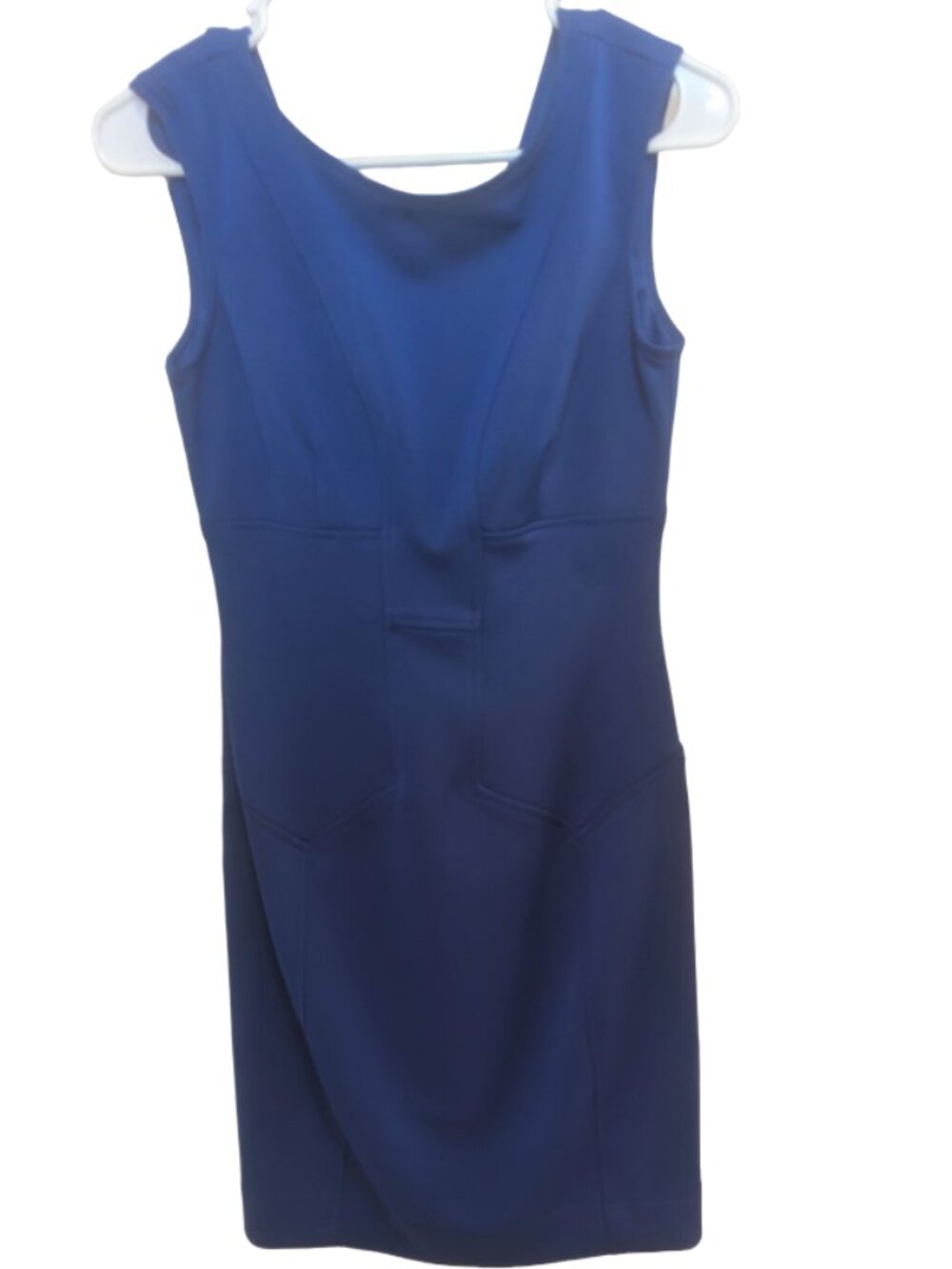 Maggie L Blue Sheath fitted dress - Size 4
